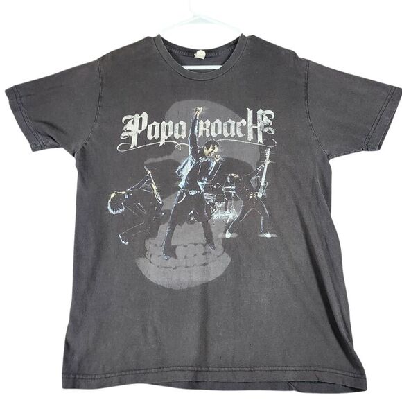 Papa Roach Band Tour T-Shirt Rock Concert Graphic Tee Alternative‎ Metal Music - Picture 1 of 7